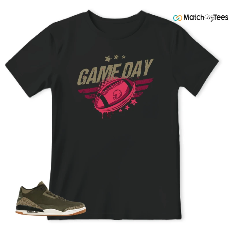 NIKE AIR JORDAN 3 RETRO FAMILY AFFAIR SNEAKER Matching Tees t-shirt