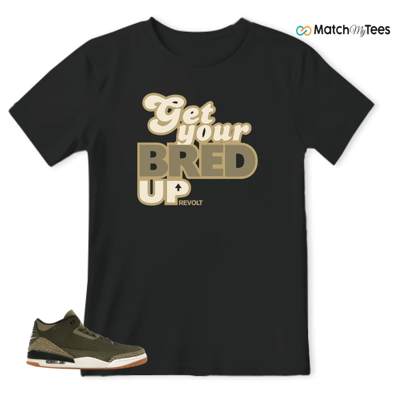NIKE AIR JORDAN 3 RETRO FAMILY AFFAIR SNEAKER Matching Tees t-shirt