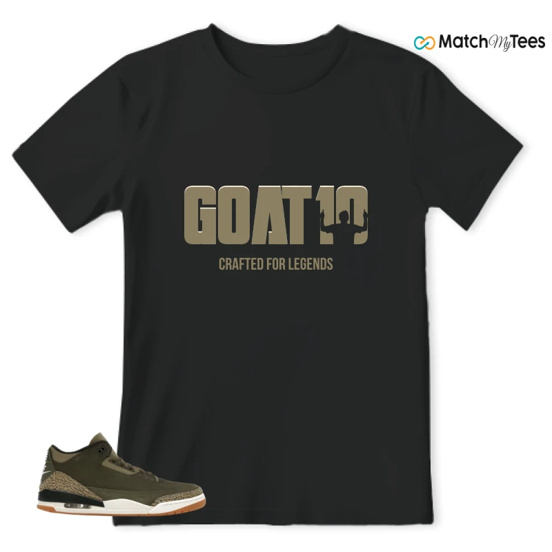 NIKE AIR JORDAN 3 RETRO FAMILY AFFAIR SNEAKER Matching Tees t-shirt