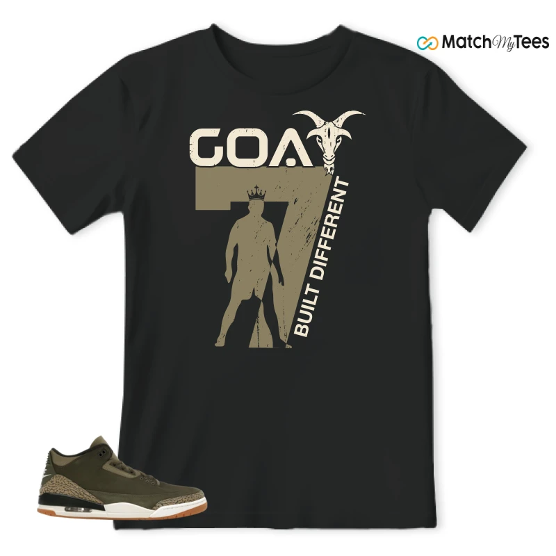 NIKE AIR JORDAN 3 RETRO FAMILY AFFAIR SNEAKER Matching Tees t-shirt