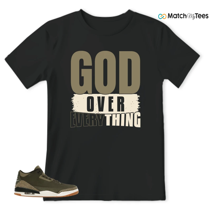 NIKE AIR JORDAN 3 RETRO FAMILY AFFAIR SNEAKER Matching Tees t-shirt