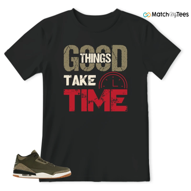 NIKE AIR JORDAN 3 RETRO FAMILY AFFAIR SNEAKER Matching Tees t-shirt