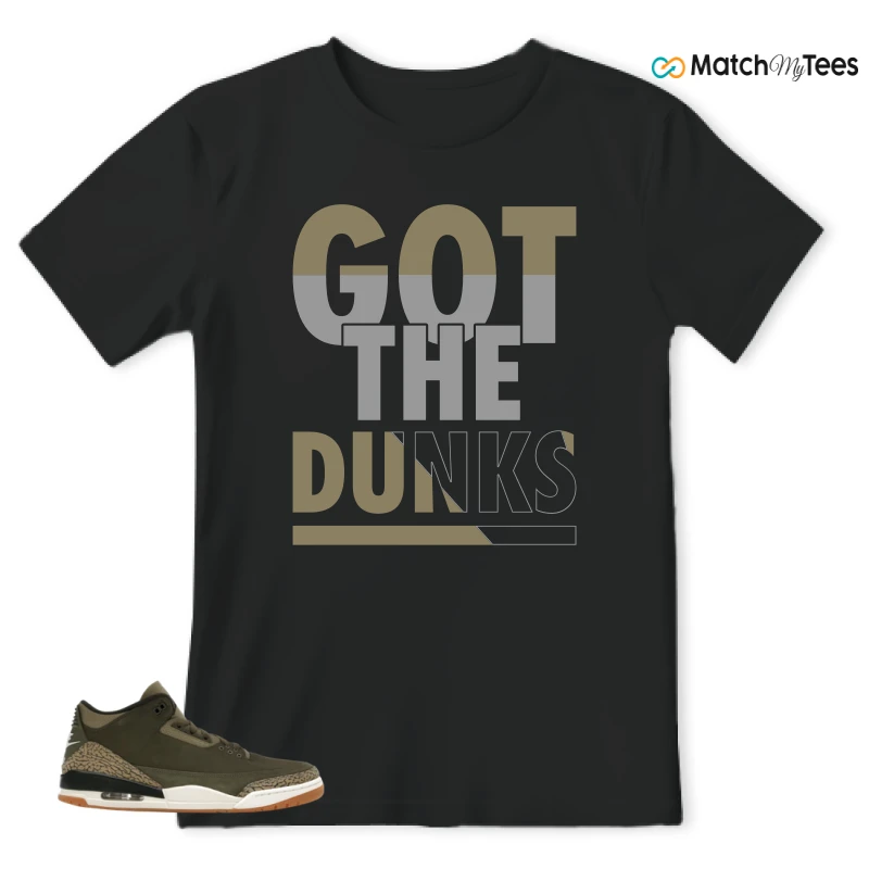 NIKE AIR JORDAN 3 RETRO FAMILY AFFAIR SNEAKER Matching Tees t-shirt