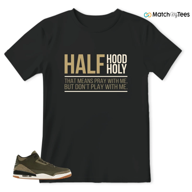 NIKE AIR JORDAN 3 RETRO FAMILY AFFAIR SNEAKER Matching Tees t-shirt