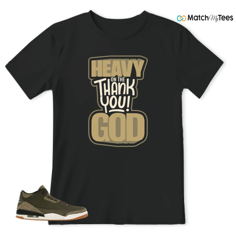 NIKE AIR JORDAN 3 RETRO FAMILY AFFAIR SNEAKER Matching Tees t-shirt