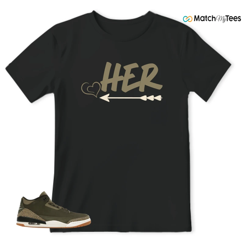 NIKE AIR JORDAN 3 RETRO FAMILY AFFAIR SNEAKER Matching Tees t-shirt