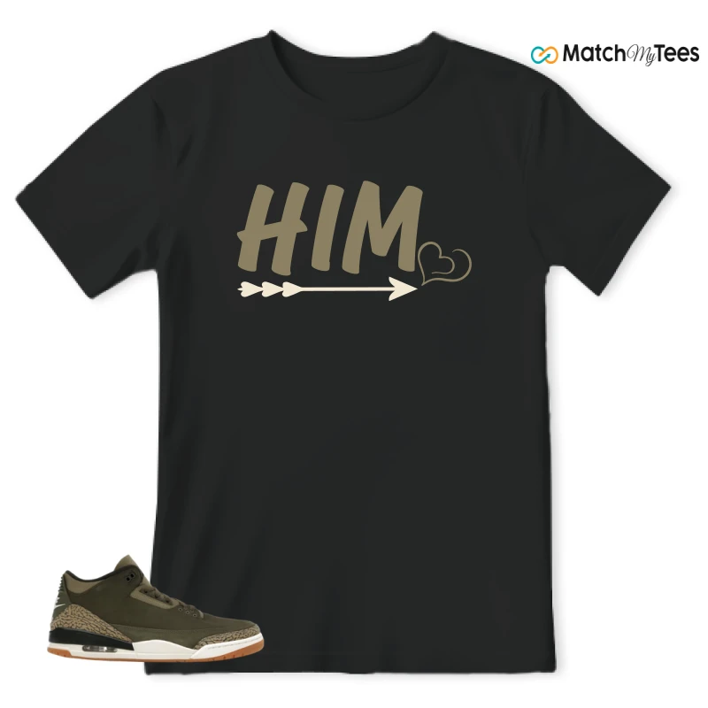 NIKE AIR JORDAN 3 RETRO FAMILY AFFAIR SNEAKER Matching Tees t-shirt