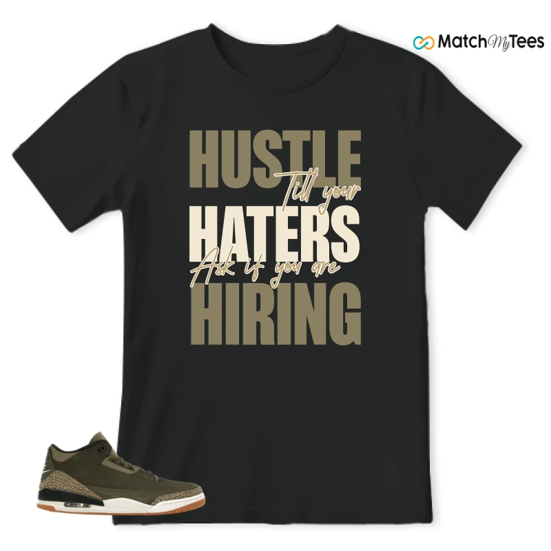 NIKE AIR JORDAN 3 RETRO FAMILY AFFAIR SNEAKER Matching Tees t-shirt