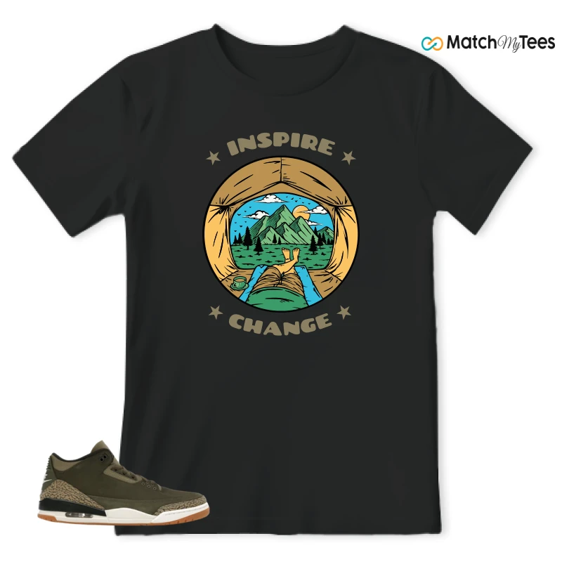 NIKE AIR JORDAN 3 RETRO FAMILY AFFAIR SNEAKER Matching Tees t-shirt