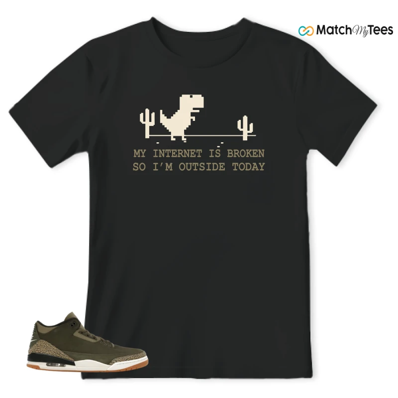 NIKE AIR JORDAN 3 RETRO FAMILY AFFAIR SNEAKER Matching Tees t-shirt