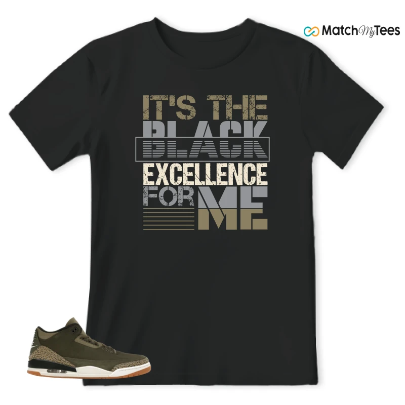 NIKE AIR JORDAN 3 RETRO FAMILY AFFAIR SNEAKER Matching Tees t-shirt