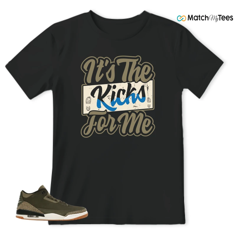 NIKE AIR JORDAN 3 RETRO FAMILY AFFAIR SNEAKER Matching Tees t-shirt