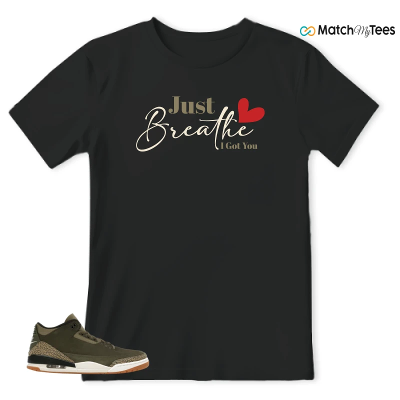 NIKE AIR JORDAN 3 RETRO FAMILY AFFAIR SNEAKER Matching Tees t-shirt