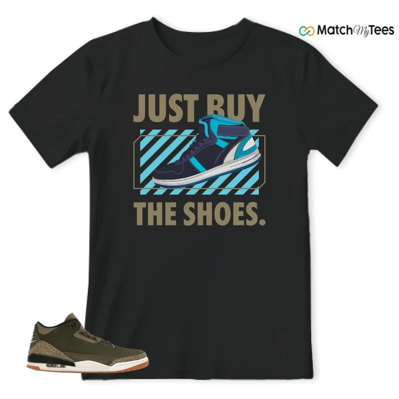 NIKE AIR JORDAN 3 RETRO FAMILY AFFAIR SNEAKER Matching Tees t-shirt