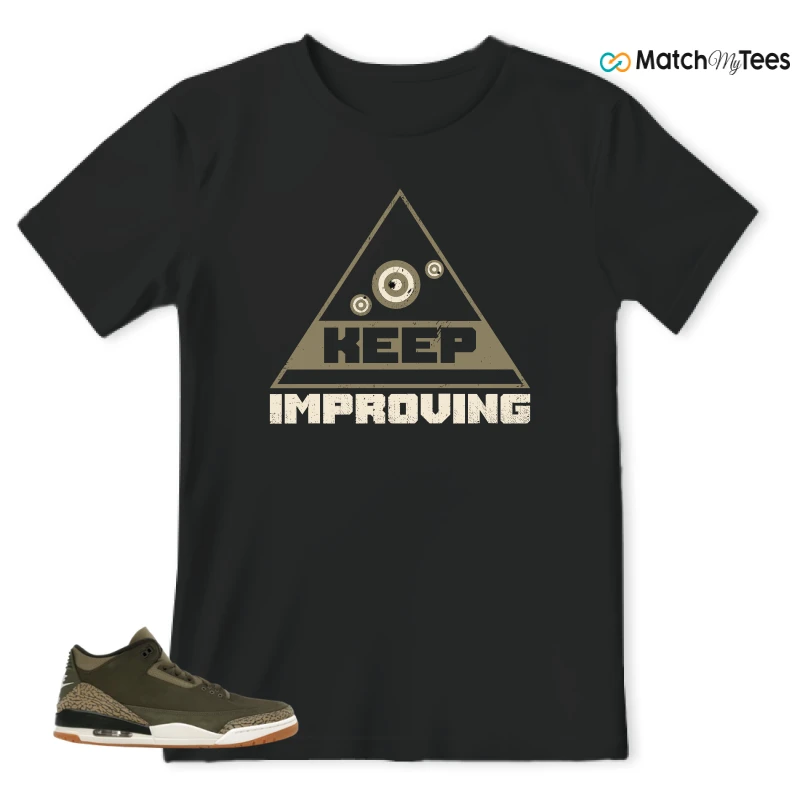 NIKE AIR JORDAN 3 RETRO FAMILY AFFAIR SNEAKER Matching Tees t-shirt