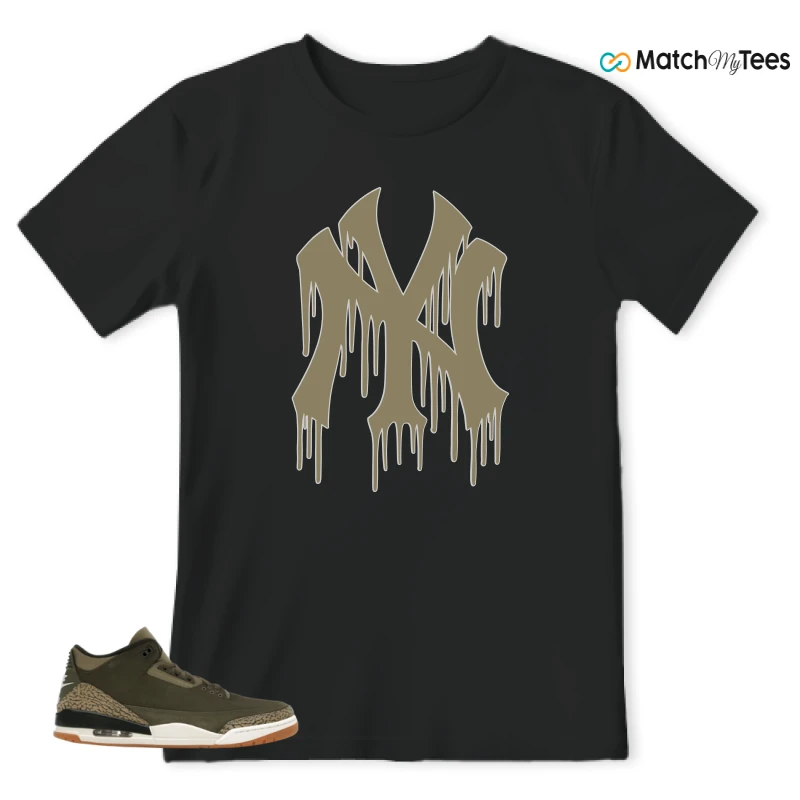 NIKE AIR JORDAN 3 RETRO FAMILY AFFAIR SNEAKER Matching Tees t-shirt