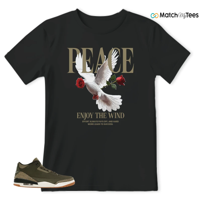 NIKE AIR JORDAN 3 RETRO FAMILY AFFAIR SNEAKER Matching Tees t-shirt