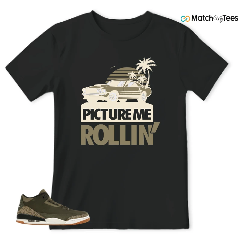 NIKE AIR JORDAN 3 RETRO FAMILY AFFAIR SNEAKER Matching Tees t-shirt