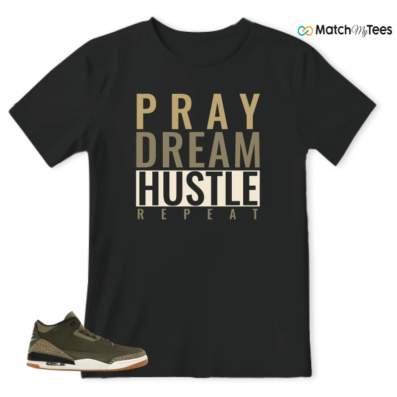 NIKE AIR JORDAN 3 RETRO FAMILY AFFAIR SNEAKER Matching Tees t-shirt