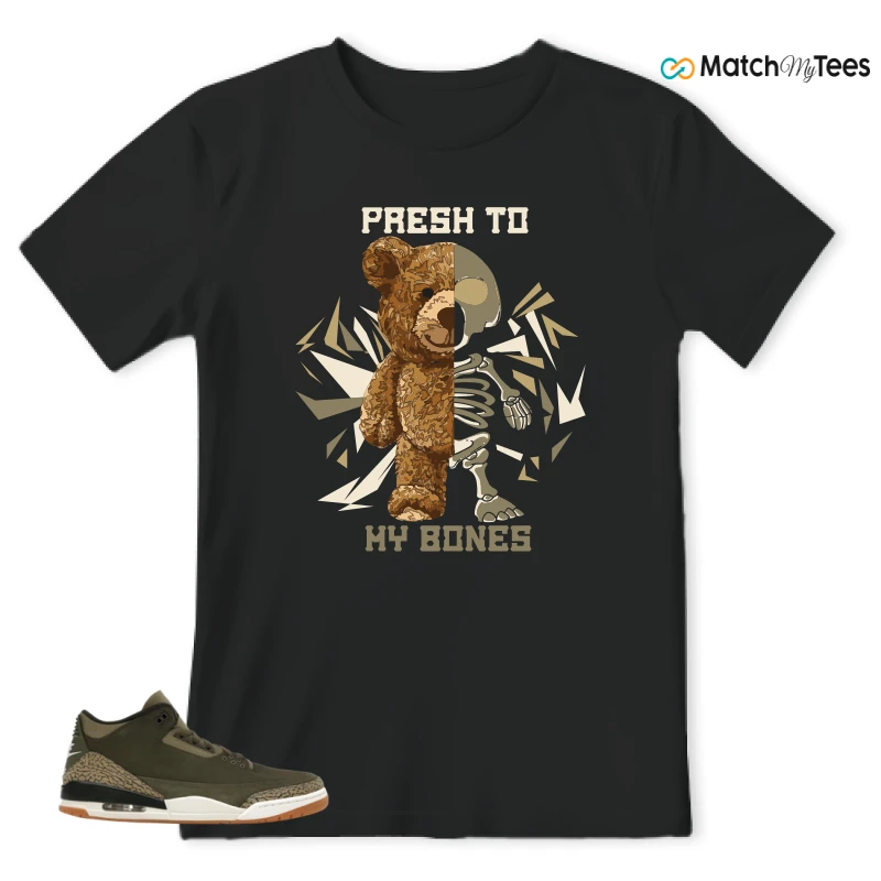 NIKE AIR JORDAN 3 RETRO FAMILY AFFAIR SNEAKER Matching Tees t-shirt