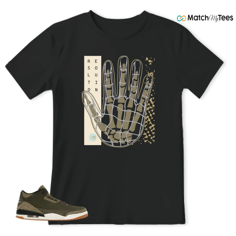NIKE AIR JORDAN 3 RETRO FAMILY AFFAIR SNEAKER Matching Tees t-shirt