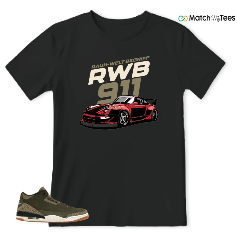 NIKE AIR JORDAN 3 RETRO FAMILY AFFAIR SNEAKER Matching Tees t-shirt