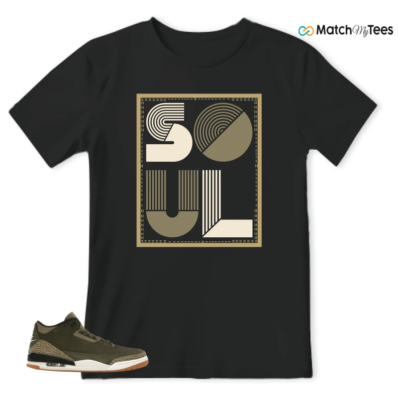 NIKE AIR JORDAN 3 RETRO FAMILY AFFAIR SNEAKER Matching Tees t-shirt