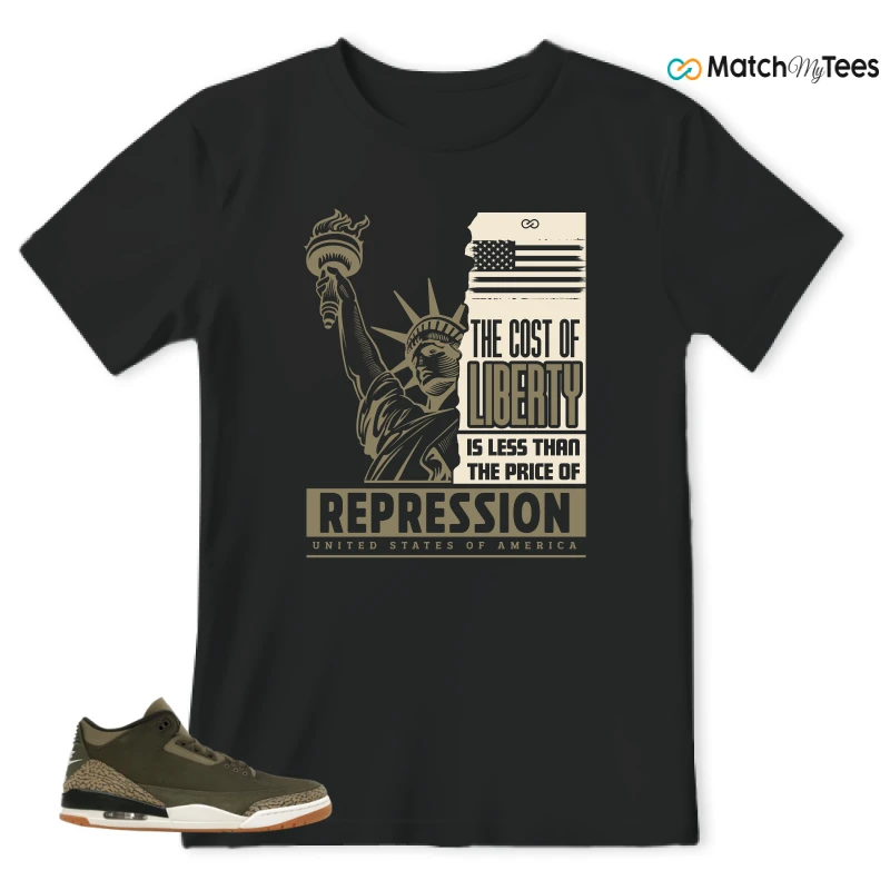 NIKE AIR JORDAN 3 RETRO FAMILY AFFAIR SNEAKER Matching Tees t-shirt