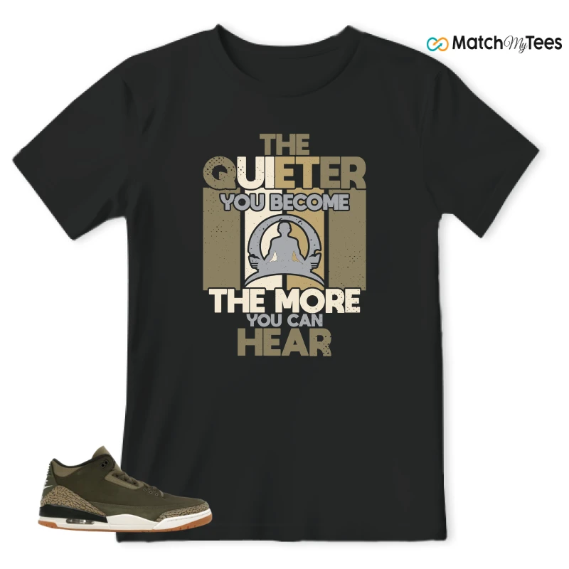 NIKE AIR JORDAN 3 RETRO FAMILY AFFAIR SNEAKER Matching Tees t-shirt
