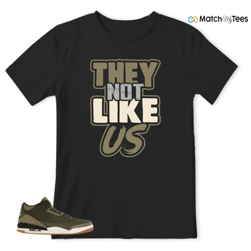 NIKE AIR JORDAN 3 RETRO FAMILY AFFAIR SNEAKER Matching Tees t-shirt