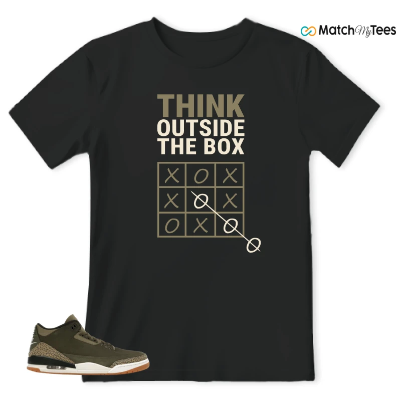 NIKE AIR JORDAN 3 RETRO FAMILY AFFAIR SNEAKER Matching Tees t-shirt
