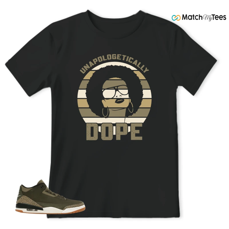 NIKE AIR JORDAN 3 RETRO FAMILY AFFAIR SNEAKER Matching Tees t-shirt