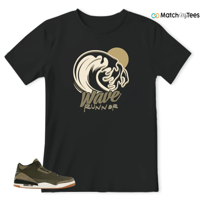 NIKE AIR JORDAN 3 RETRO FAMILY AFFAIR SNEAKER Matching Tees t-shirt