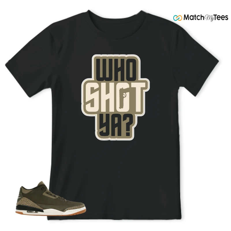 NIKE AIR JORDAN 3 RETRO FAMILY AFFAIR SNEAKER Matching Tees t-shirt