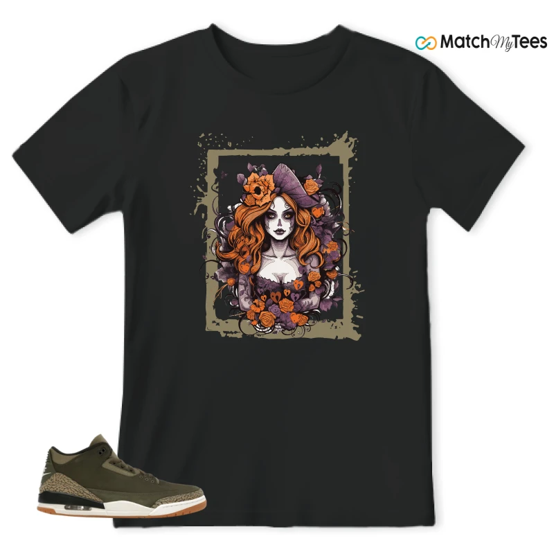 NIKE AIR JORDAN 3 RETRO FAMILY AFFAIR SNEAKER Matching Tees t-shirt