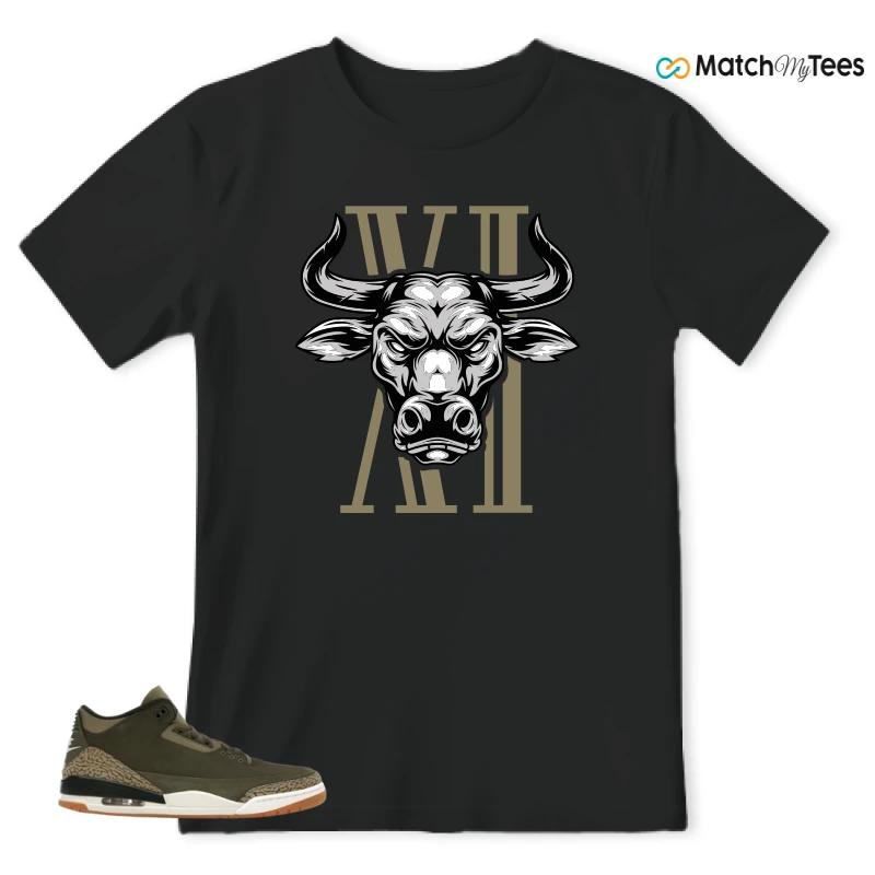 NIKE AIR JORDAN 3 RETRO FAMILY AFFAIR SNEAKER Matching Tees t-shirt