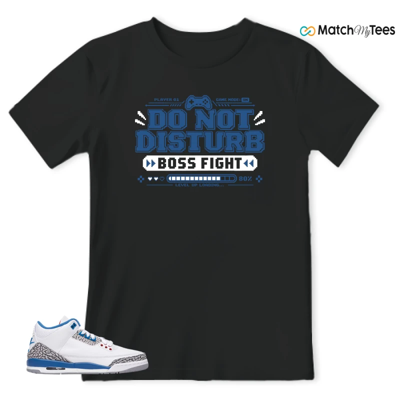 NIKE AIR JORDAN 3 RETRO TRUE BLUE 2026 GRADE SCHOOL SNEAKER Matching Tees t-shirt
