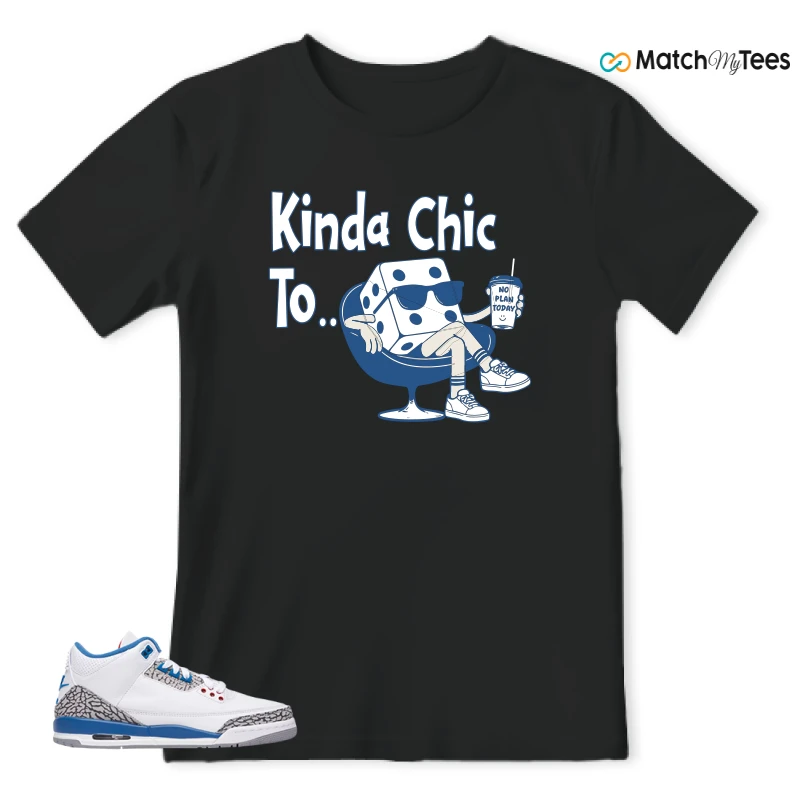 NIKE AIR JORDAN 3 RETRO TRUE BLUE 2026 GRADE SCHOOL SNEAKER Matching Tees t-shirt