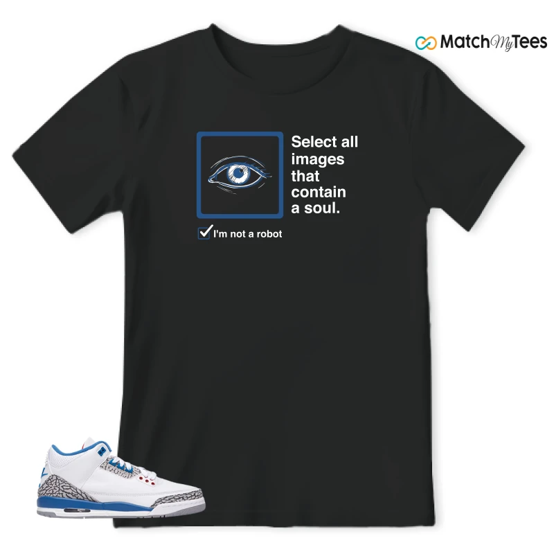 NIKE AIR JORDAN 3 RETRO TRUE BLUE 2026 GRADE SCHOOL SNEAKER Matching Tees t-shirt