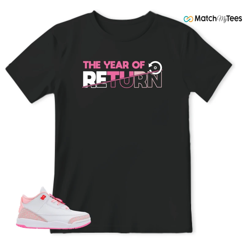 NIKE AIR JORDAN 3 SPRING FLOWERS SNEAKER Matching Tees t-shirt