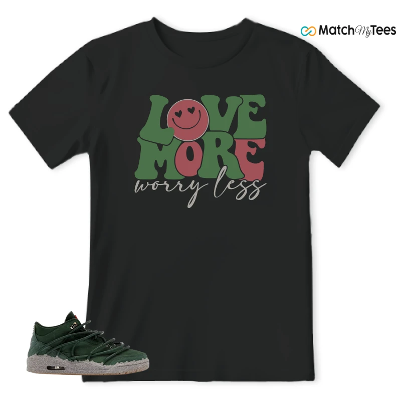 NIKE AIR JORDAN 3 TEYANA TAYLOR CONCRETE ROSE SNEAKER/FIR/FIRE RED/VICTORY GREEN/CEMENT GREY/METALLIC GOLD/GUM MEDIUM BROWN matching T-shirt