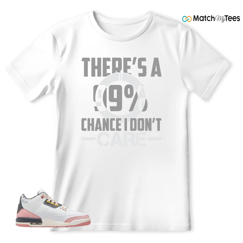 NIKE AIR JORDAN 3 GS RED STARDUST SNEAKER Matching Tees t-shirt