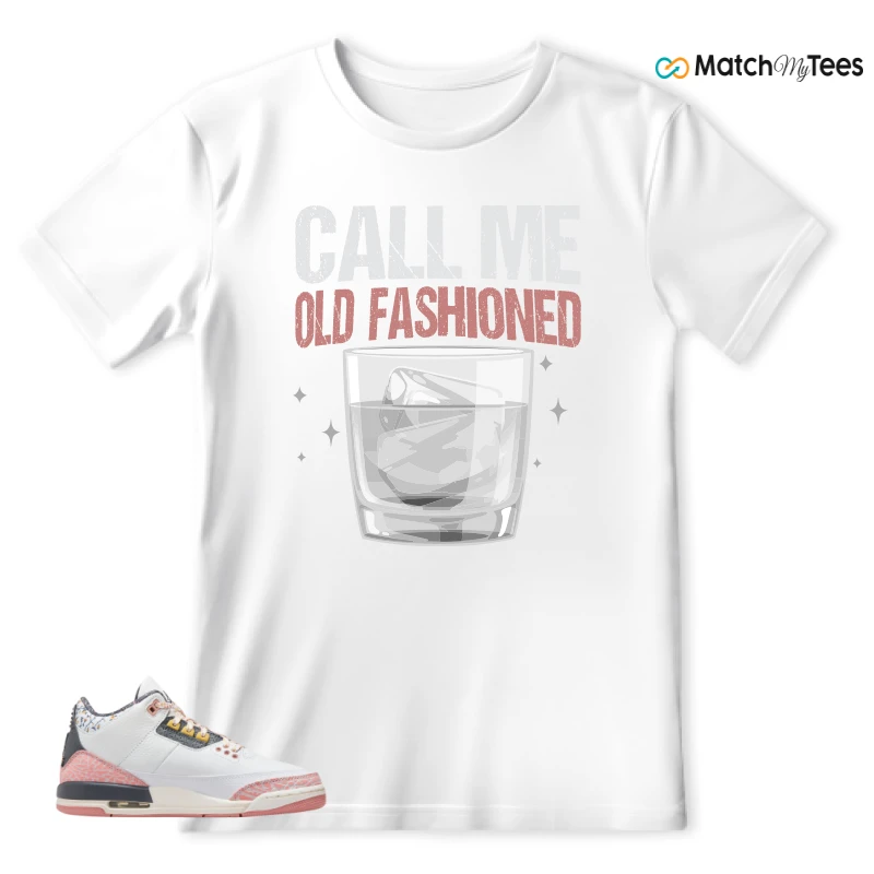 NIKE AIR JORDAN 3 GS RED STARDUST SNEAKER Matching Tees t-shirt