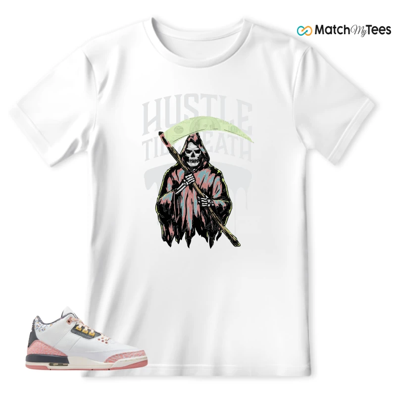 NIKE AIR JORDAN 3 GS RED STARDUST SNEAKER Matching Tees t-shirt