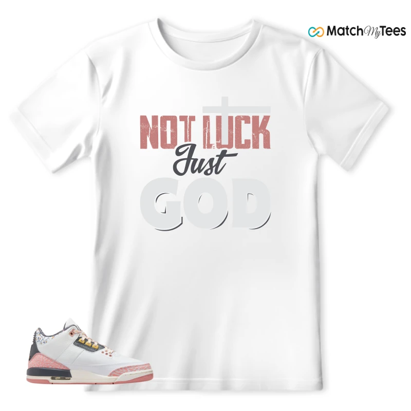NIKE AIR JORDAN 3 GS RED STARDUST SNEAKER Matching Tees t-shirt