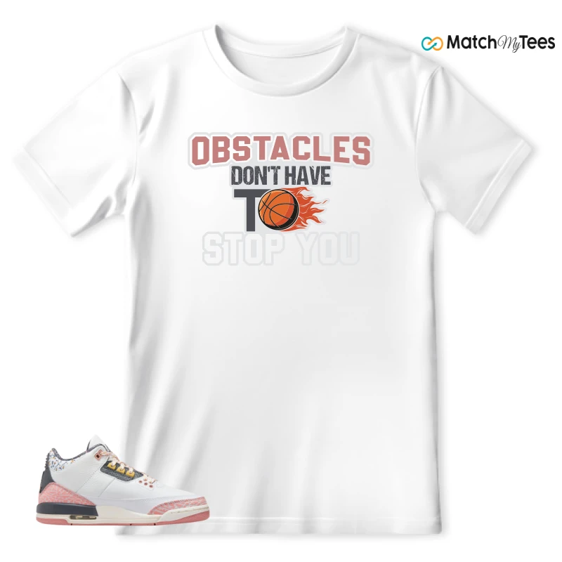 NIKE AIR JORDAN 3 GS RED STARDUST SNEAKER Matching Tees t-shirt