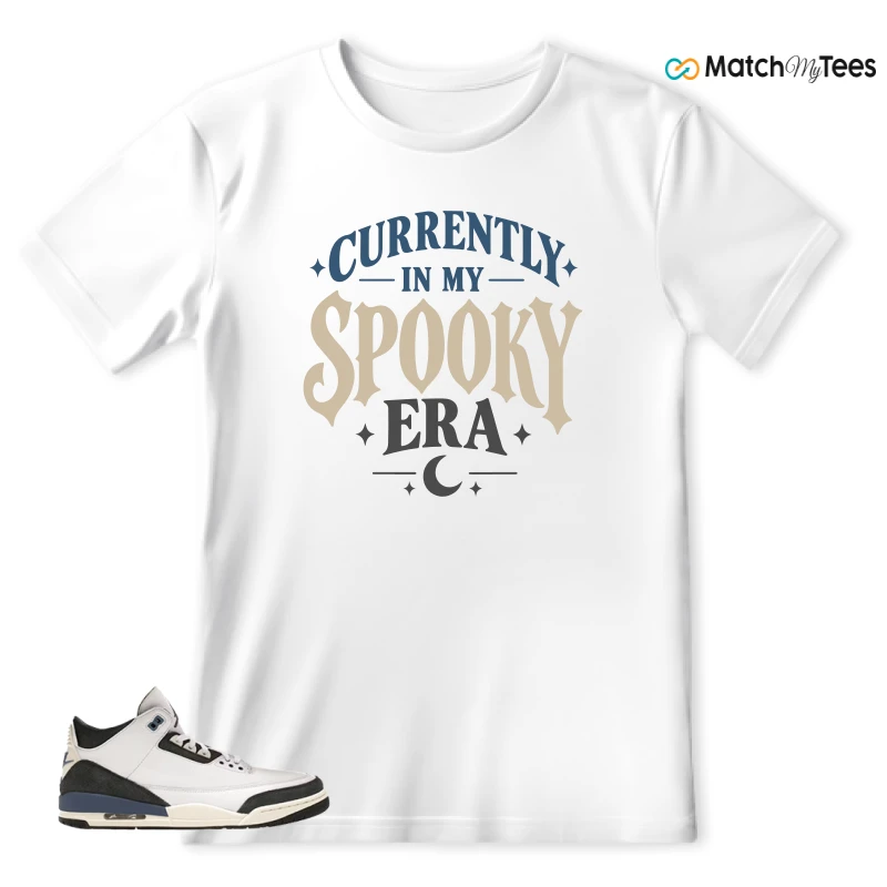 NIKE AIR JORDAN 3 X A MA MANIERE DIFFUSED BLUE SNEAKER Matching Tees t-shirt