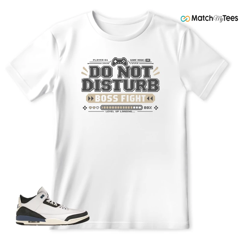 NIKE AIR JORDAN 3 X A MA MANIERE DIFFUSED BLUE SNEAKER Matching Tees t-shirt
