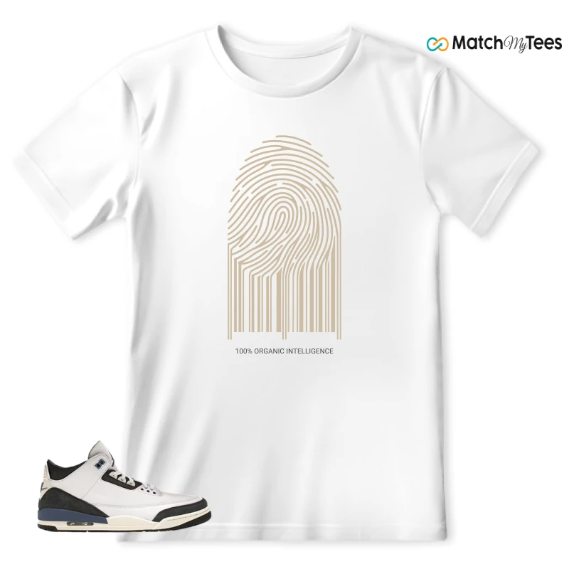 NIKE AIR JORDAN 3 X A MA MANIERE DIFFUSED BLUE SNEAKER Matching Tees t-shirt