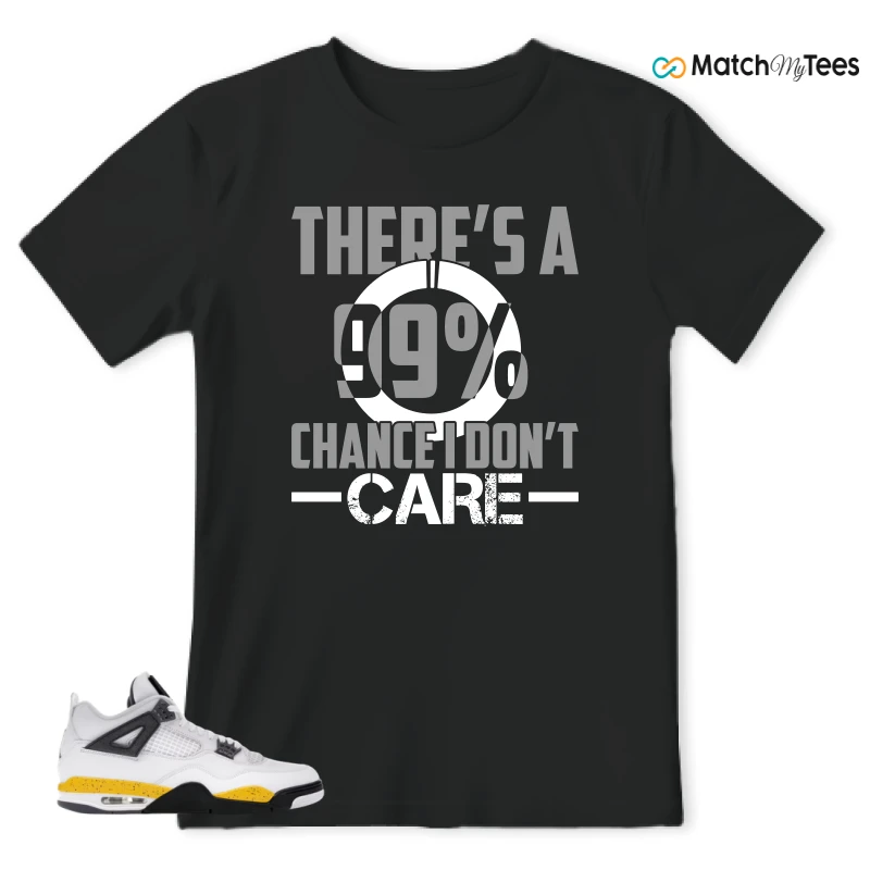 NIKE AIR JORDAN 4 RARE AIR TOUR YELLOW SNEAKER Matching Tees t-shirt